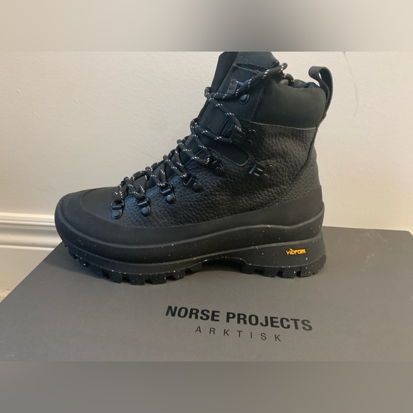 Norse Projects: Leather Hiking Boots - Picture 3 of 6